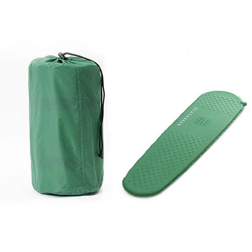 Matelas auto gonflable 1 personne vert