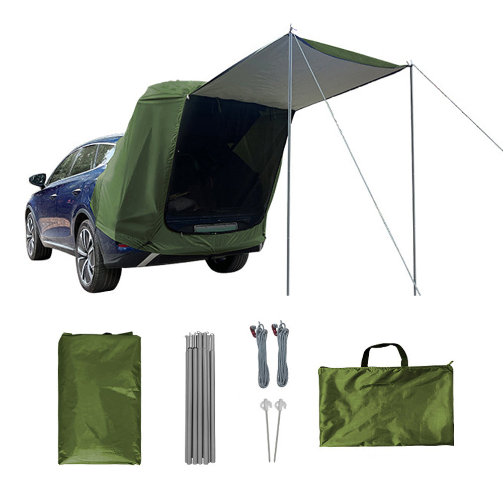 tente voiture camping Tente coffre voiture "TrunkTent" – NatureNomad