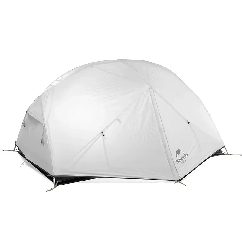 Tente de camping deux places grise