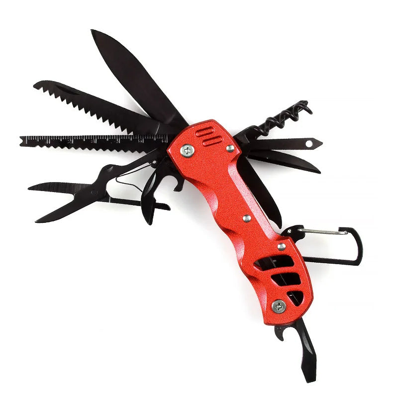 Couteau suisse multifonction rouge