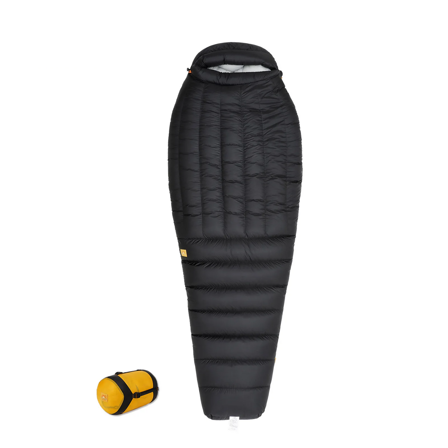 Sac de couchage ultraléger grand froid noir