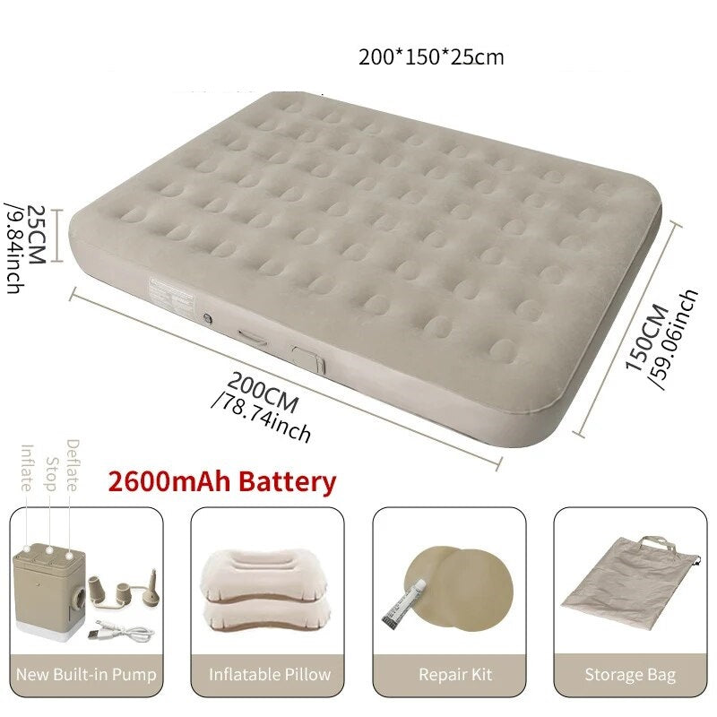 Matelas autogonflant 2 personnes