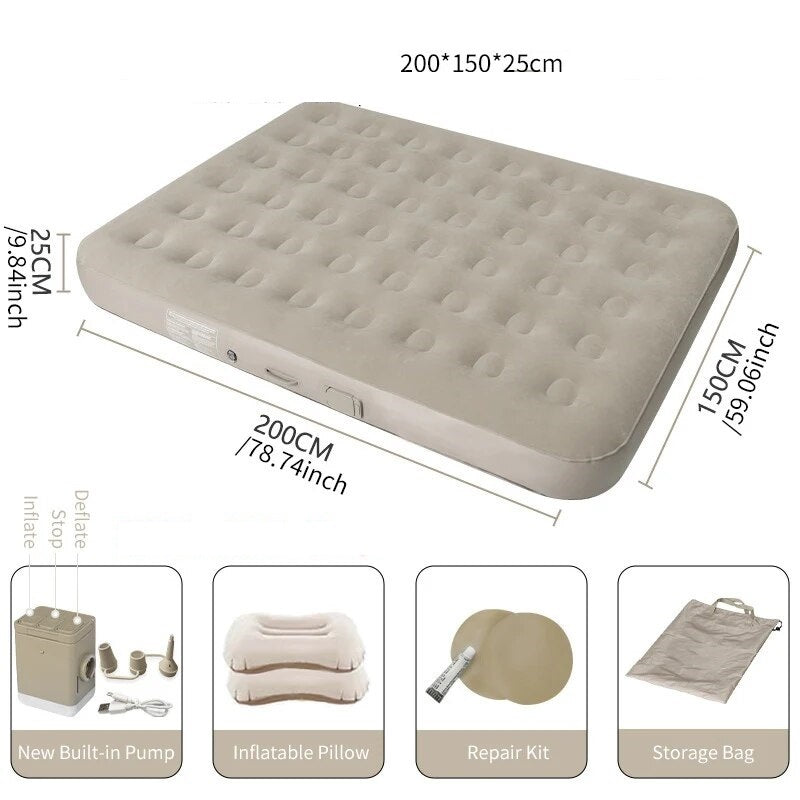 Matelas autogonflant 2 personnes