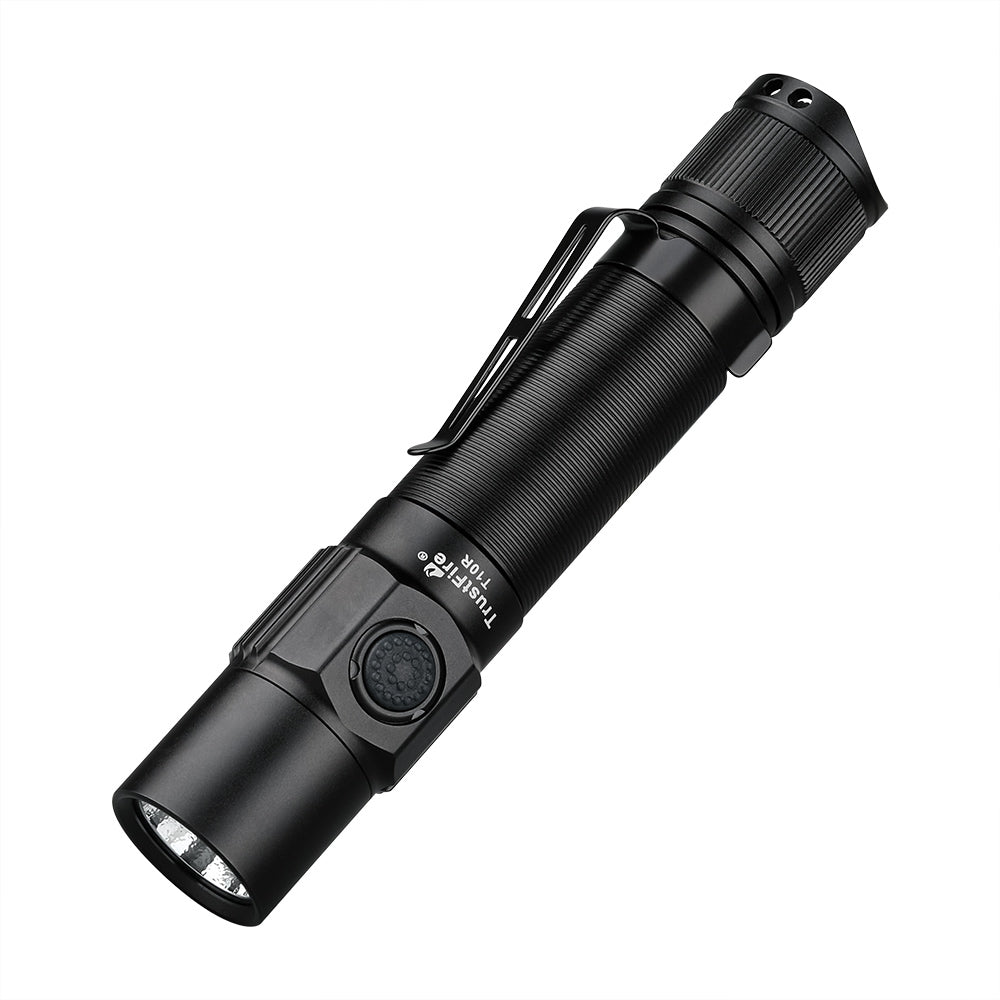 Lampe torche compact puissante noire