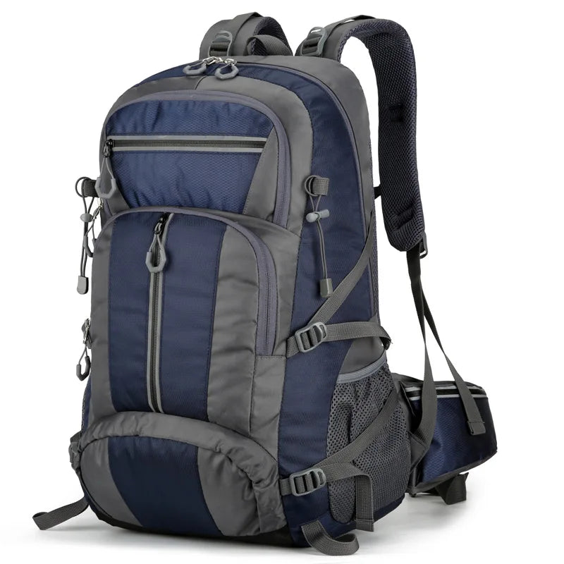 Sac à dos randonnée étanche bleu marine