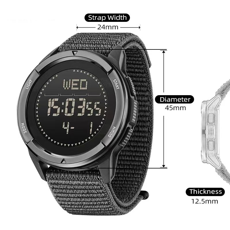 Montre outdoor noire