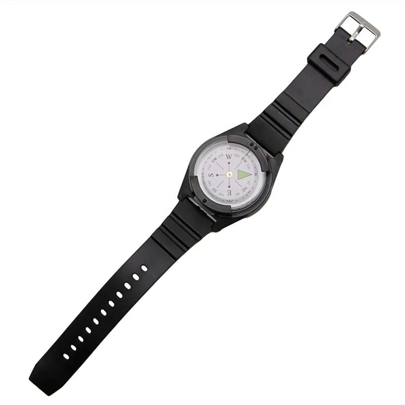 Montre boussole noire