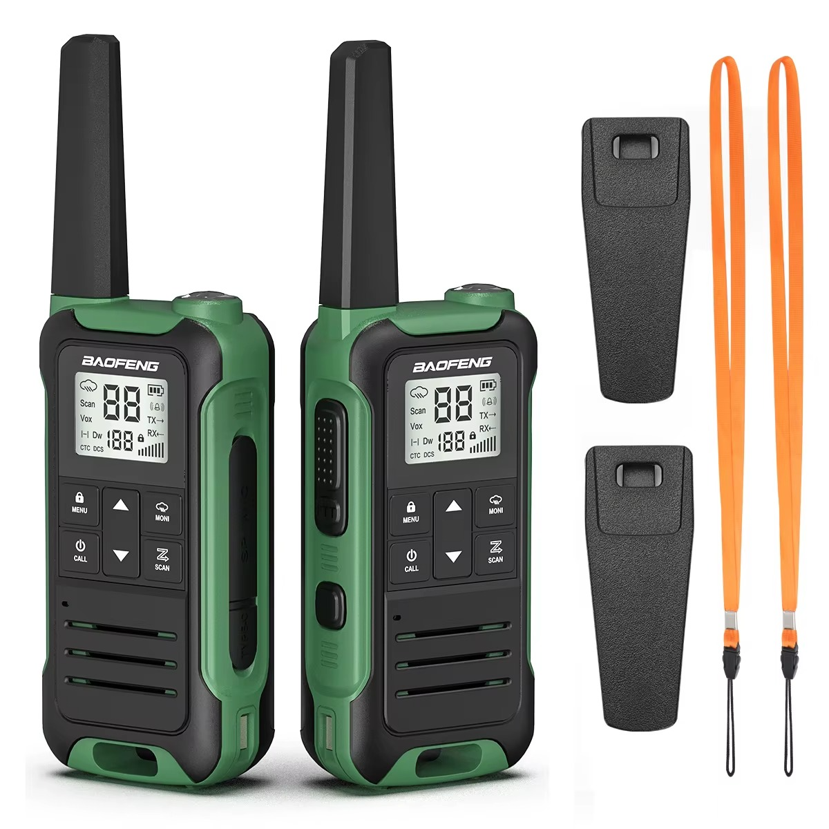 Talkie Walkie PMR446 vert