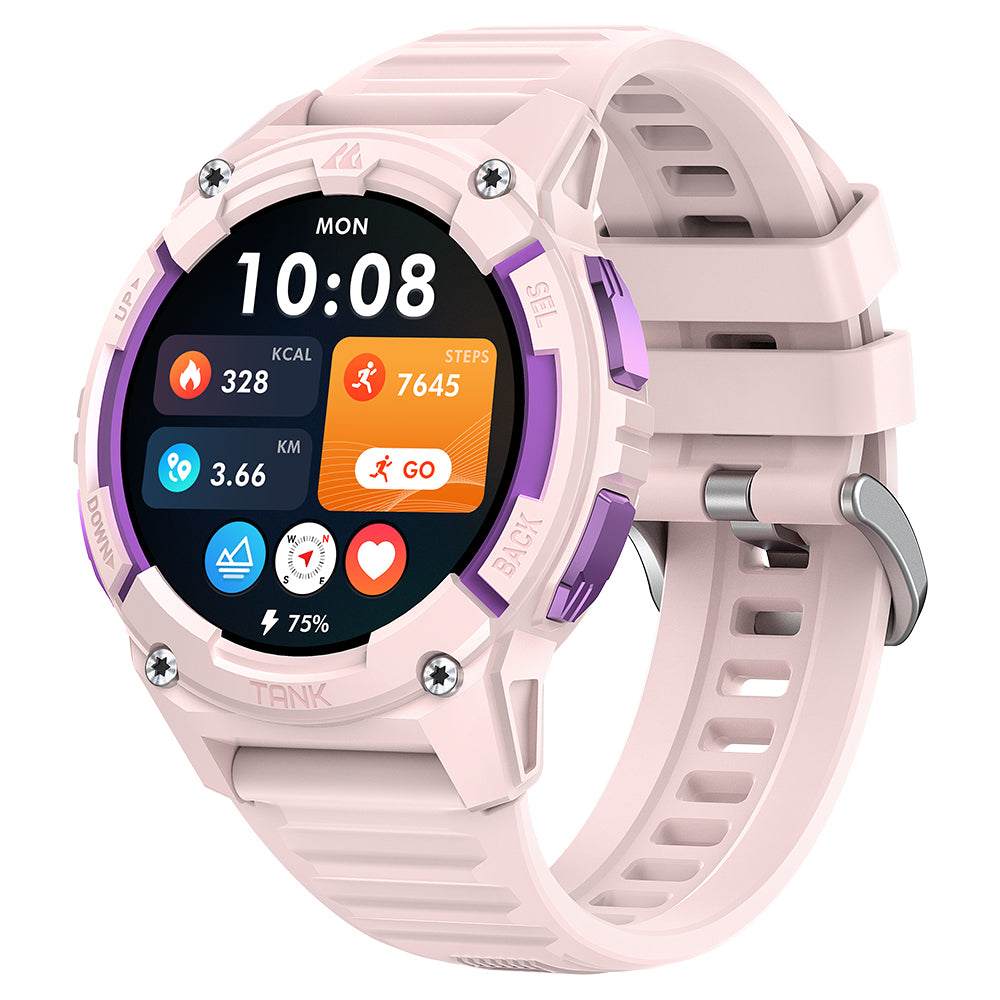 Montre outdoor femme rose