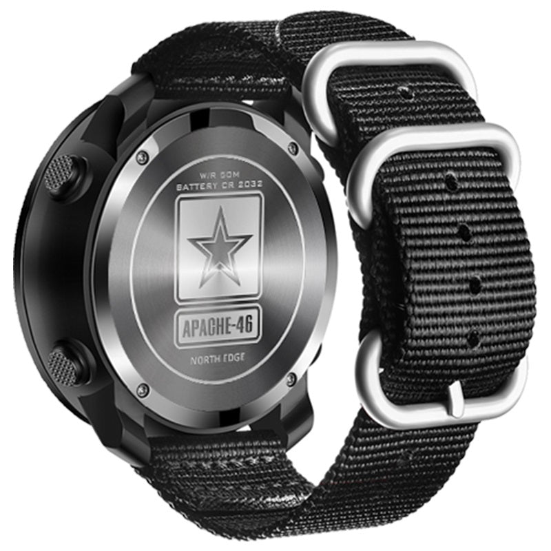 Montre outdoor homme noir