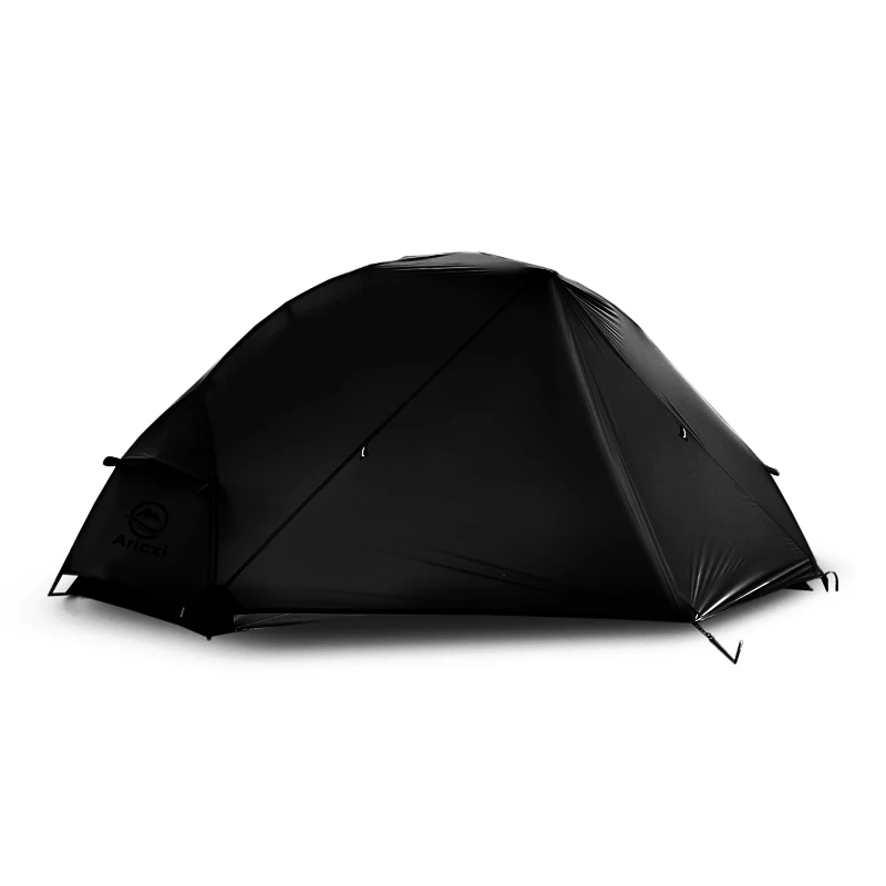Tente de randonnée légère noire
