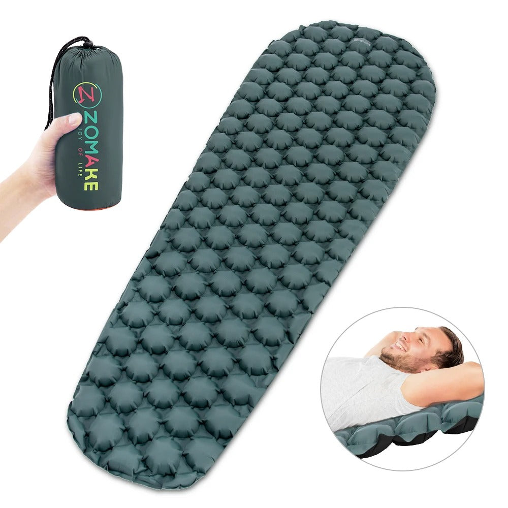 Matelas gonflable pompe intégrée ultraléger