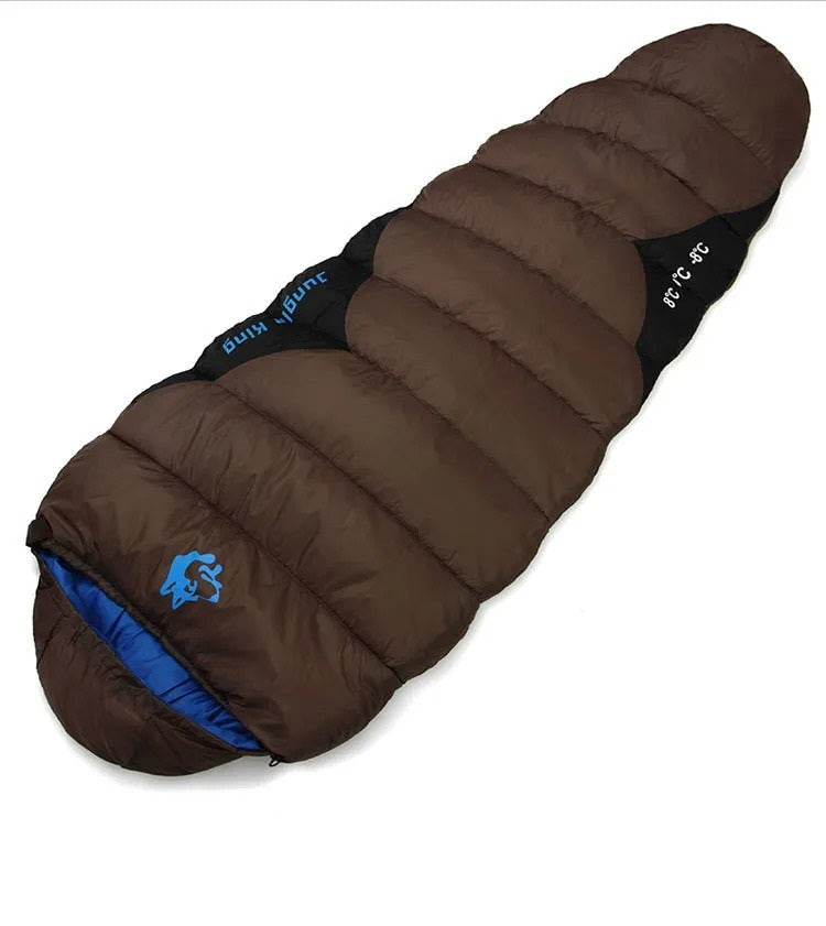 Sac de couchage hiver marron