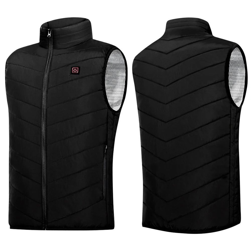 Veste chauffante sans manche