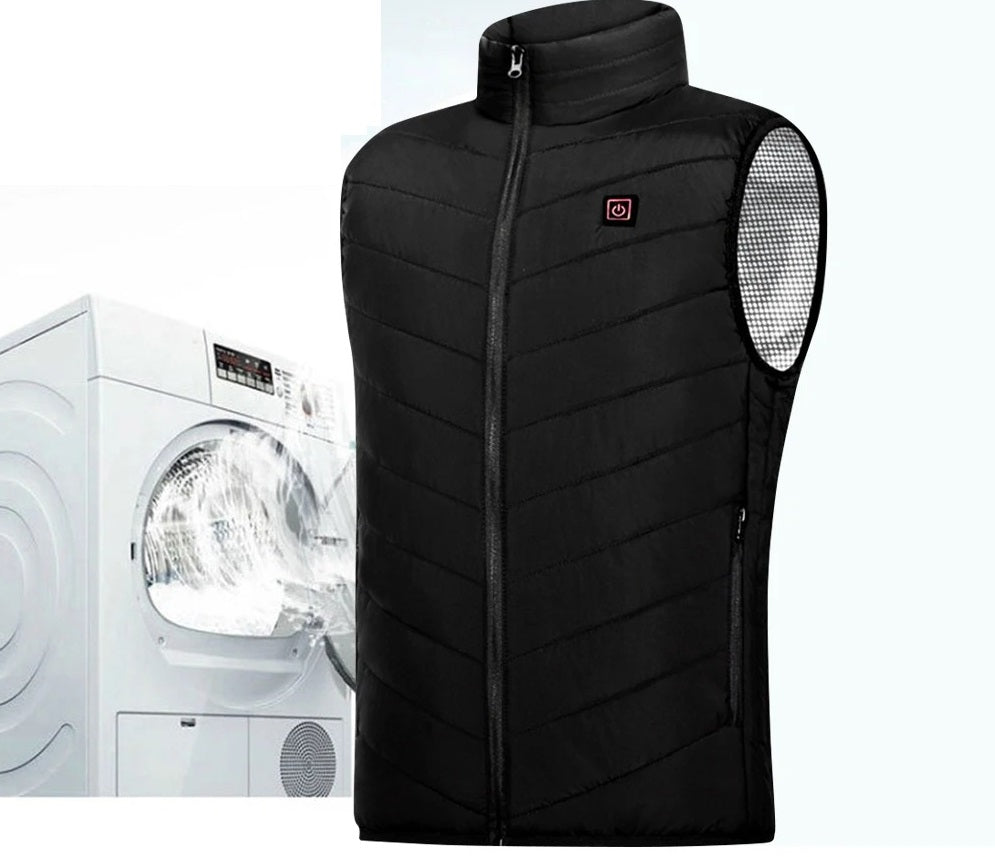 Veste chauffante sans manche