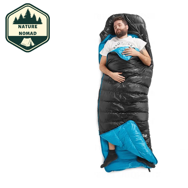 Sac de couchage ultraléger noir