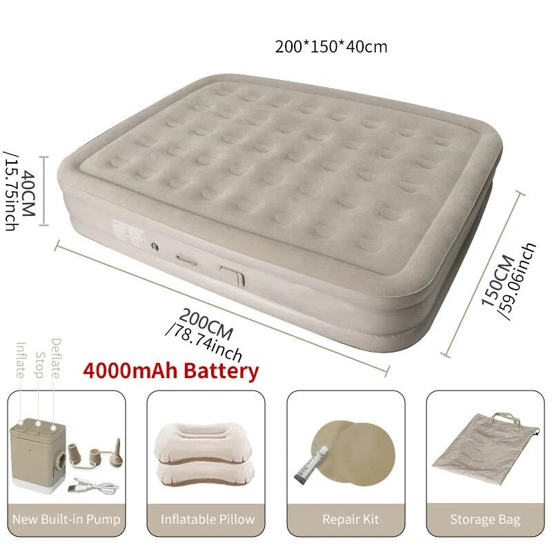 Matelas autogonflant 2 personnes