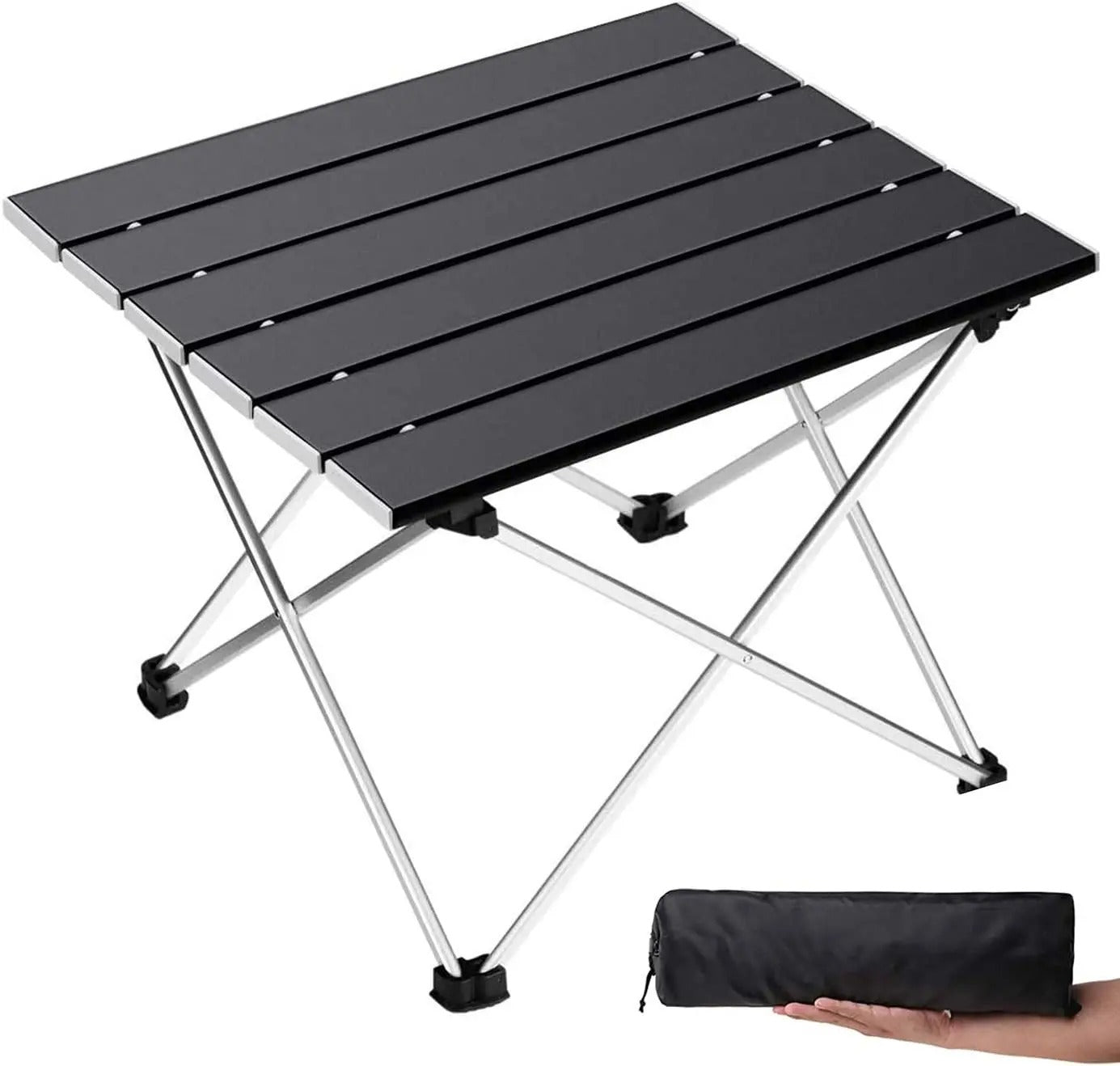 Petite table de camping pliable