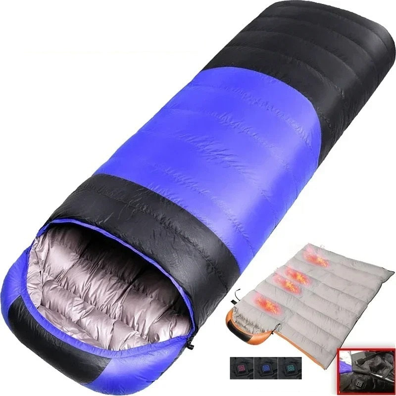Sac de couchage chauffant