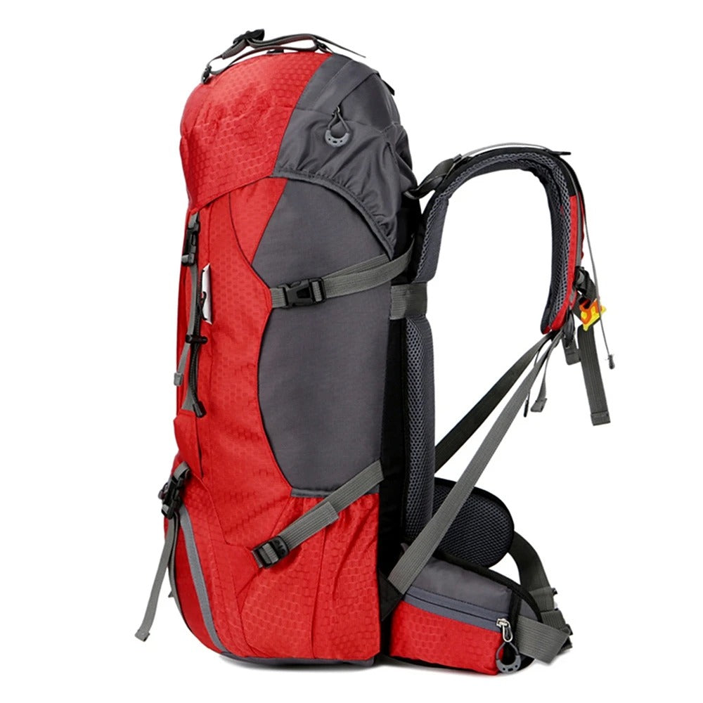 Sac a dos 60L rouge