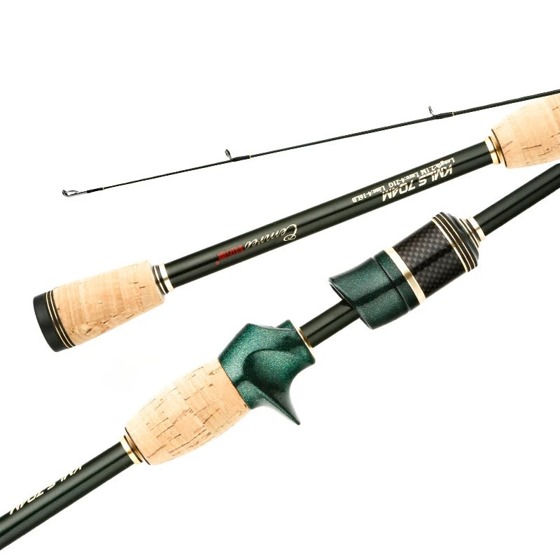 Canne a pêche brochet bois