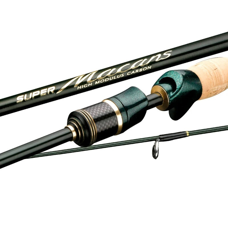 Canne a pêche brochet verte