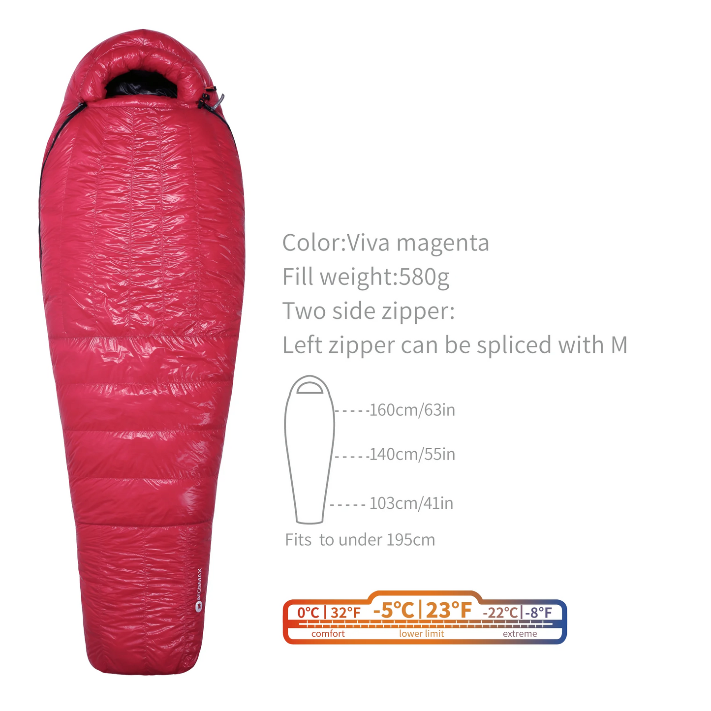 Sac de couchage ultraléger épais