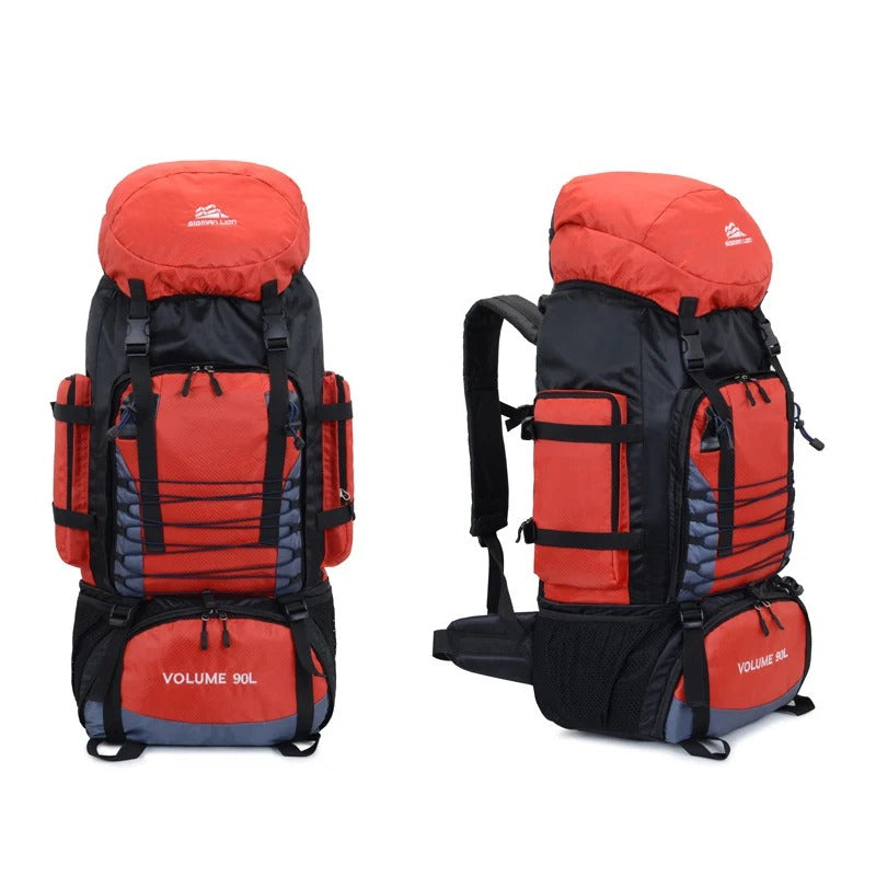 Sac à dos de randonnée rouge