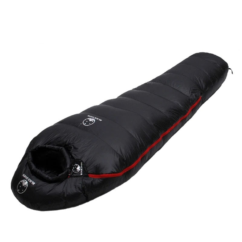 Sac de couchage grand froid noir