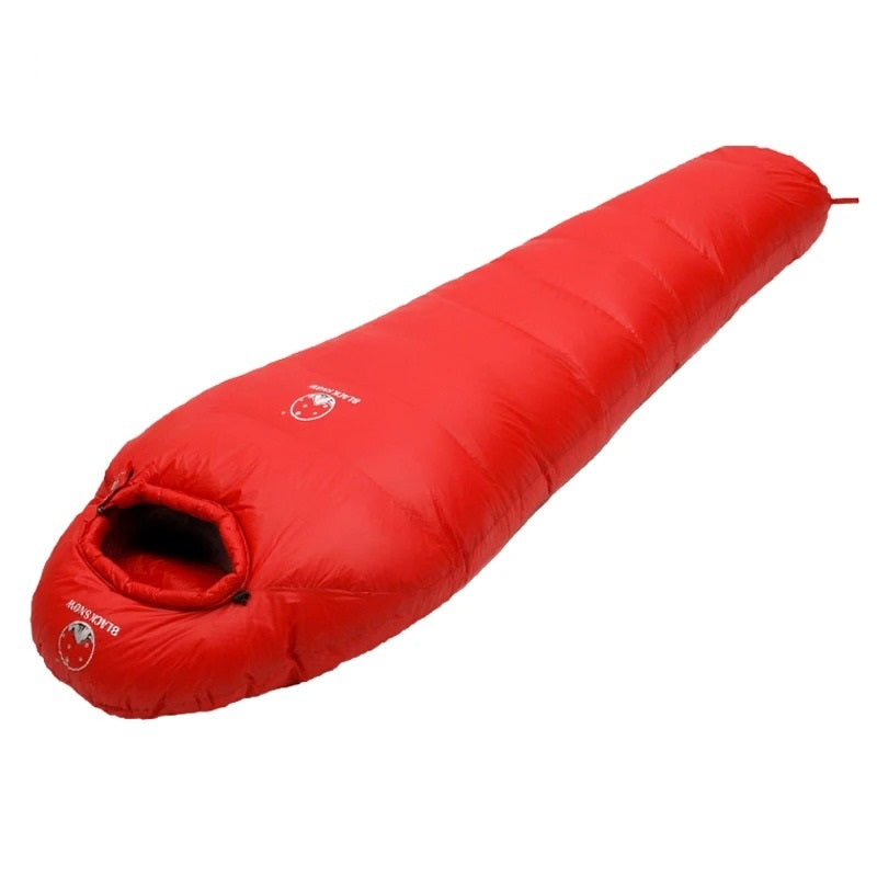 Sac de couchage grand froid rouge