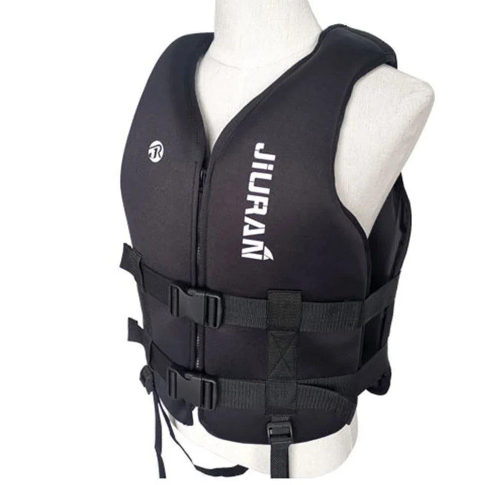 Gilet de sauvetage néoprène noir