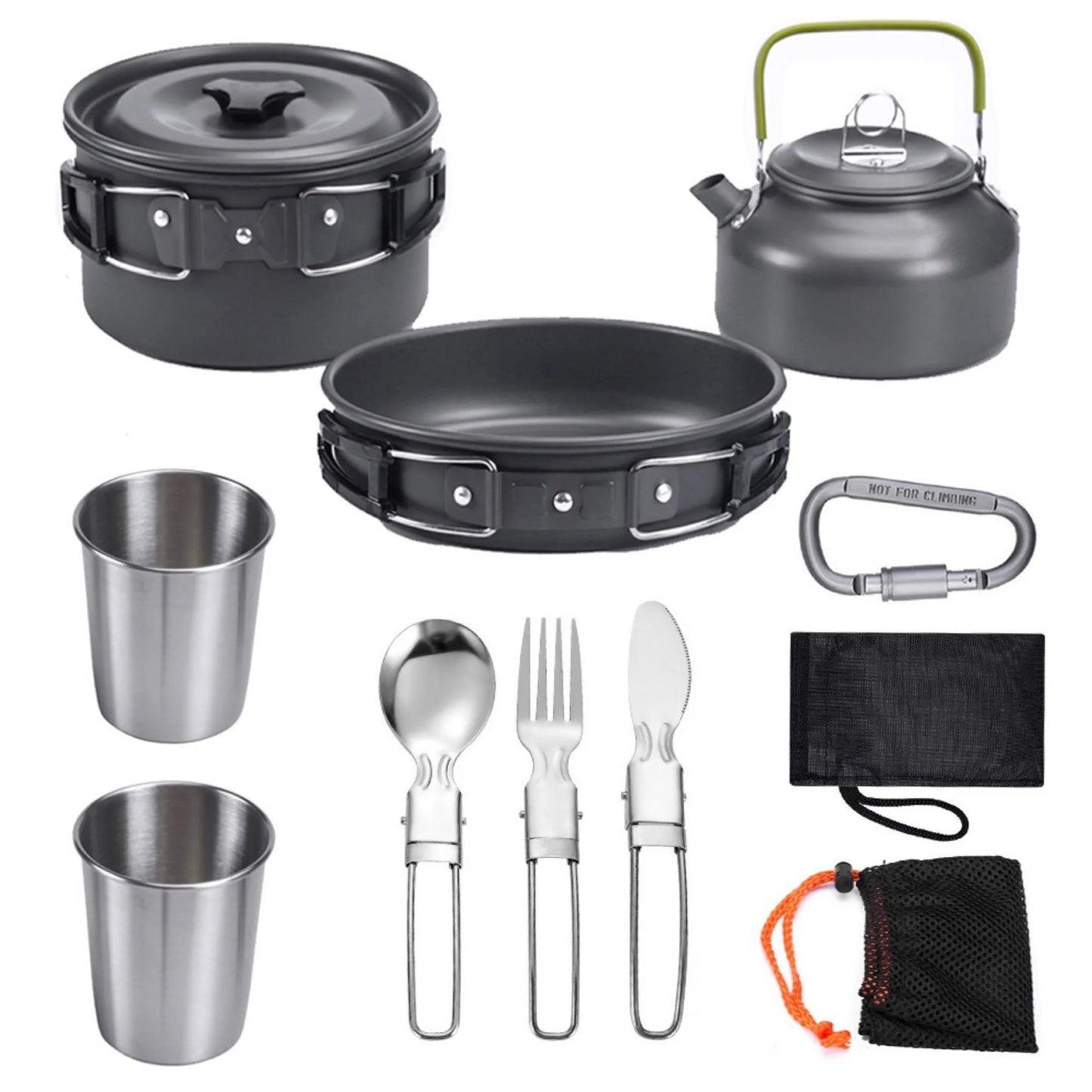 Set de 8 ustensiles de cuisines "TrekEat"