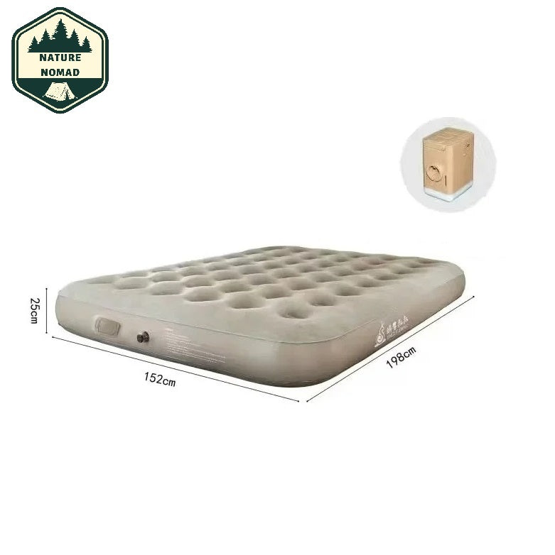 Matelas gonflable épais beige