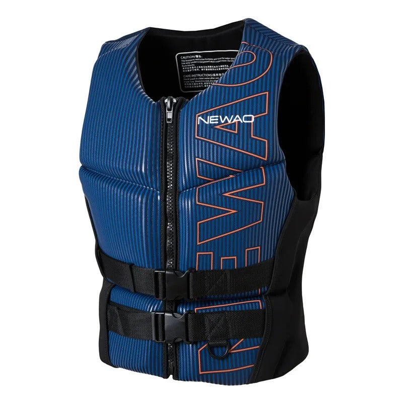 Gilet de sauvetage canoe bleu