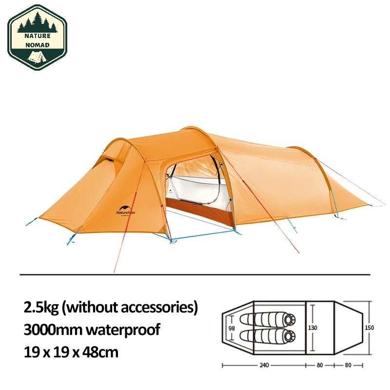 Tente bivouac 2 personnes orange