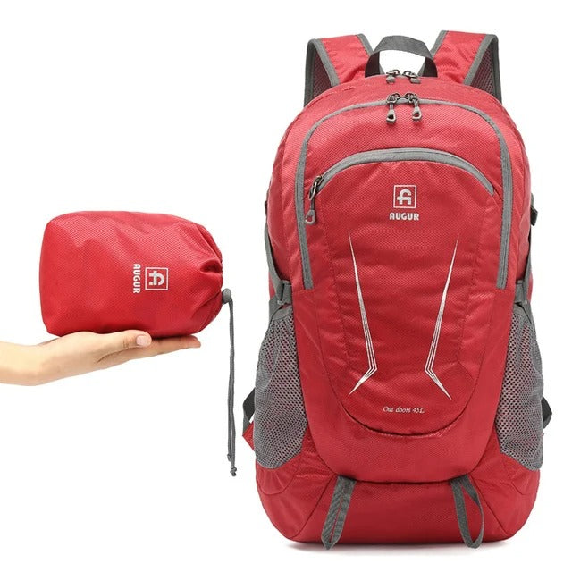 Sac randonnée femme rouge