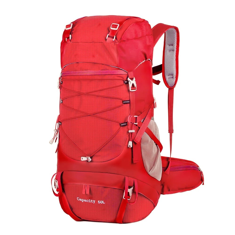 Sac de randonnée femme rouge