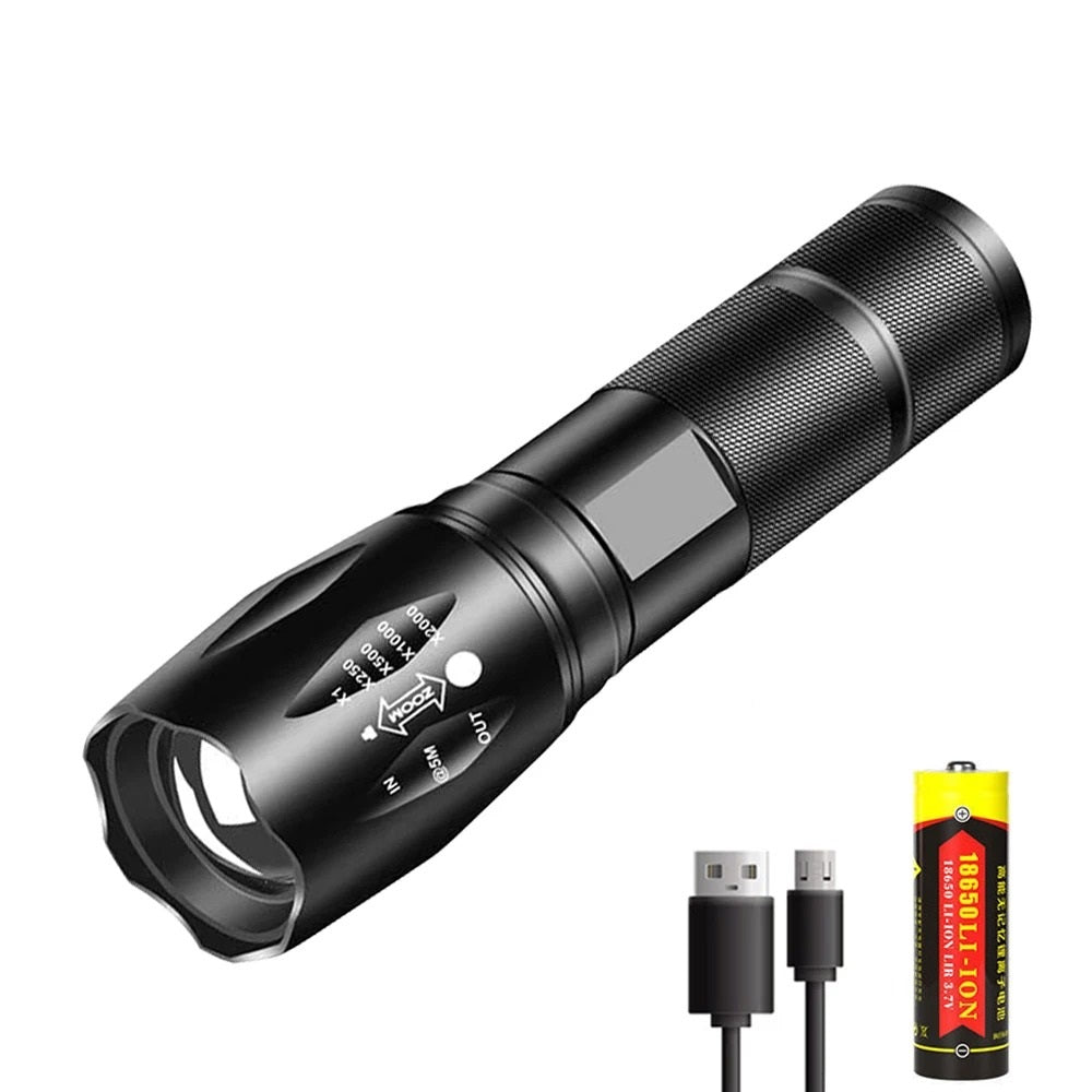 Lampe torche Led ultra puissante "Diamond"