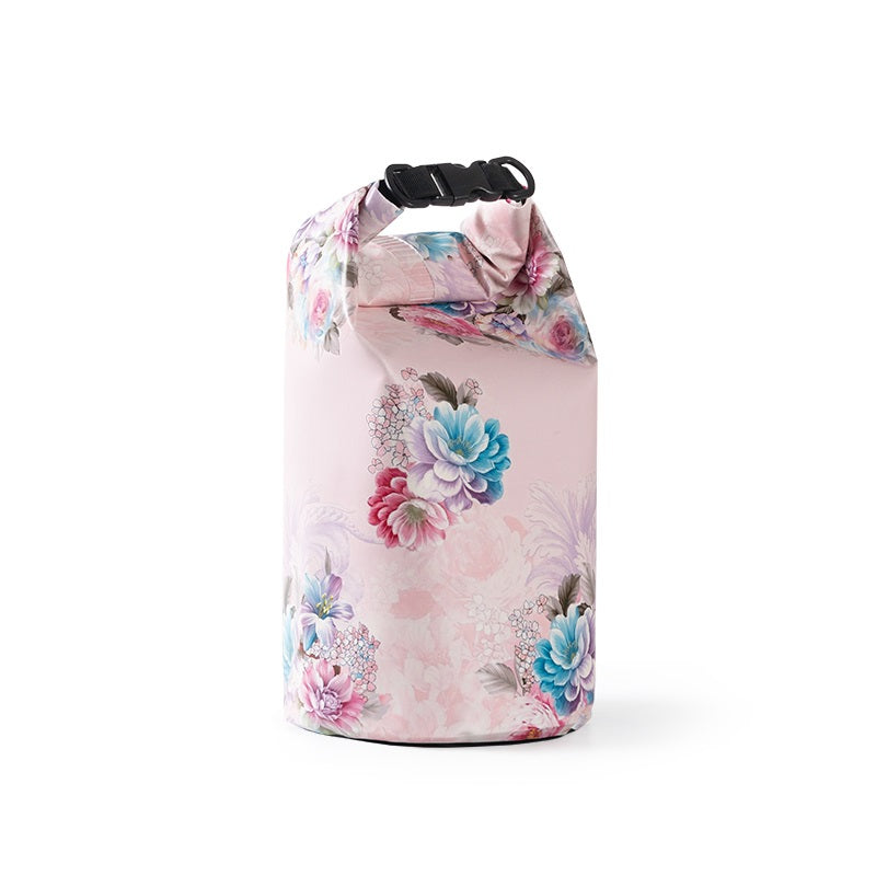 Sac étanche 10L rose floral