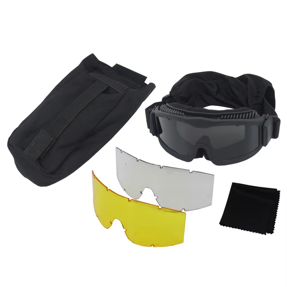 Lunette coupe vent noir