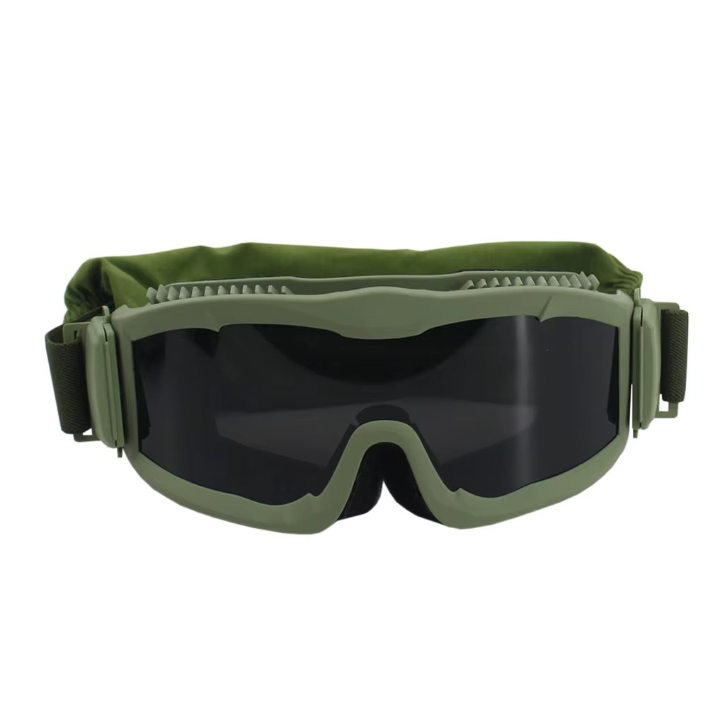 Lunette coupe vent verte
