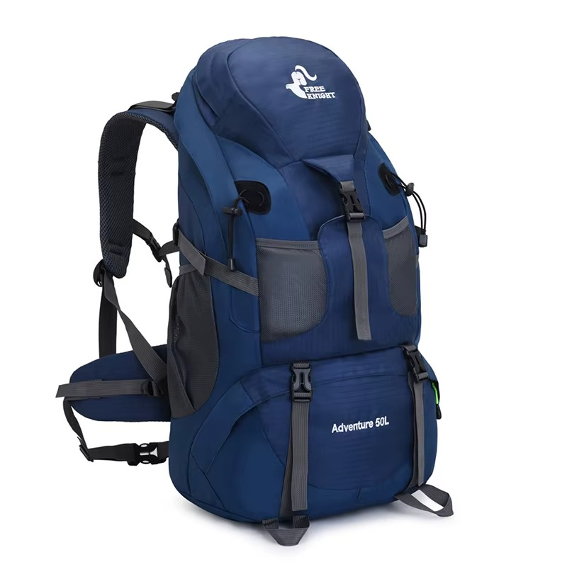 Sac trekking 50l bleu