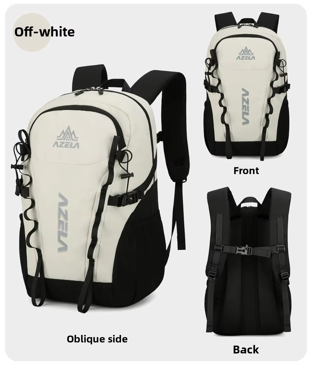 Sac randonnée léger blanc cassé