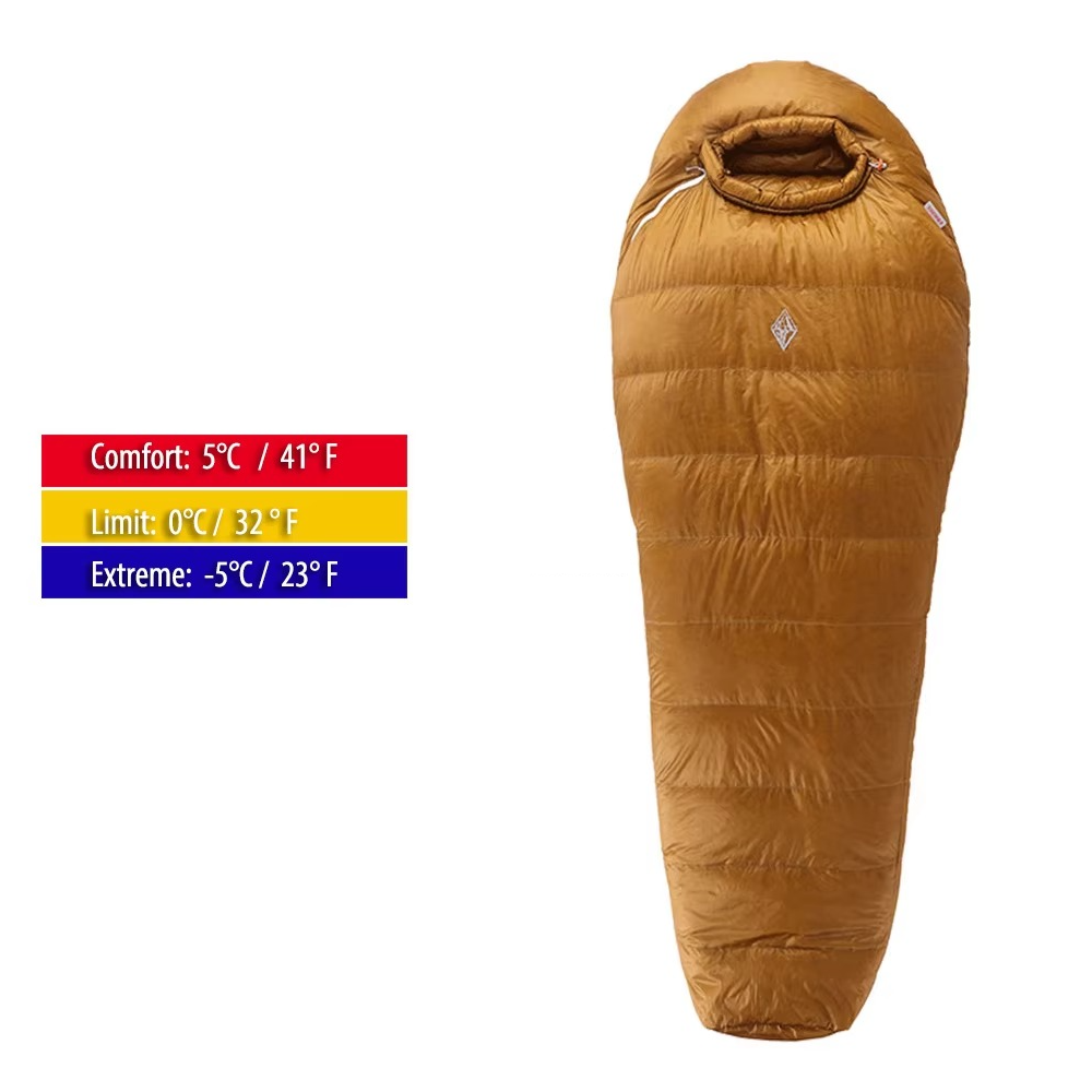 Sac de couchage grand froid duvet d'oie