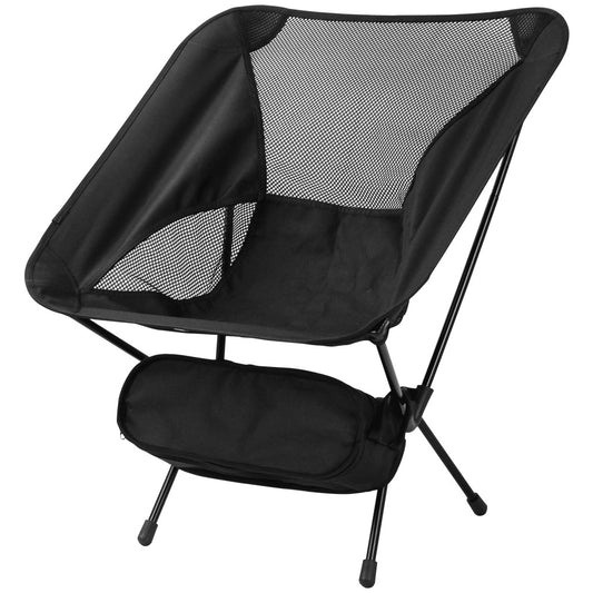 Chaise bivouac ultra légère noire