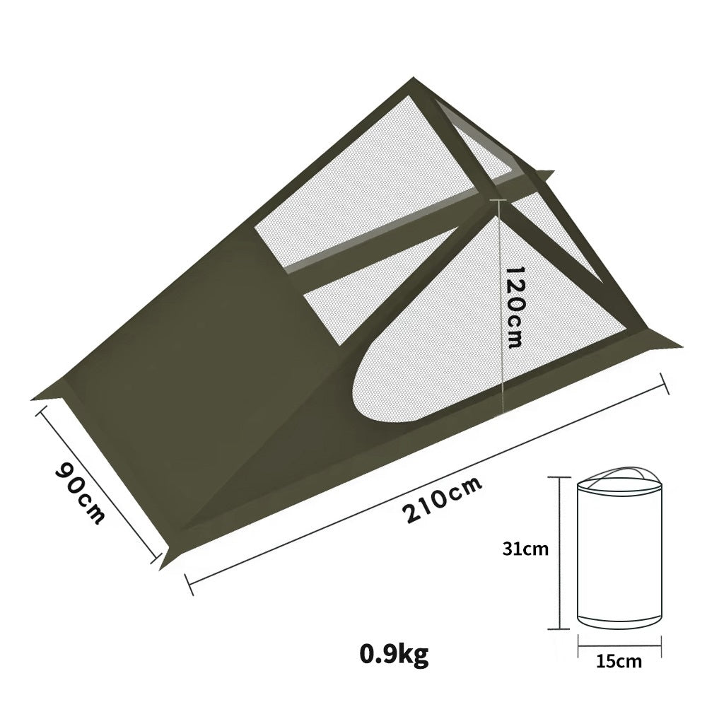 Tente ultra légère 1 place camping