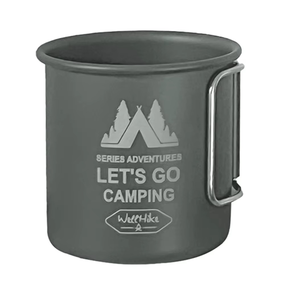 Tasse Camping grise