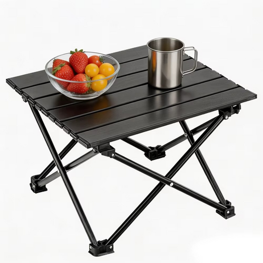 Petite table de camping pliante