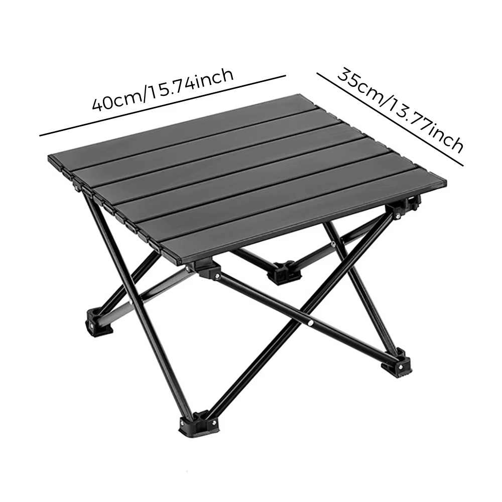 Petite table de camping pliante