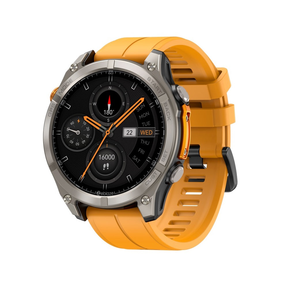 Montre connectée outdoor orange
